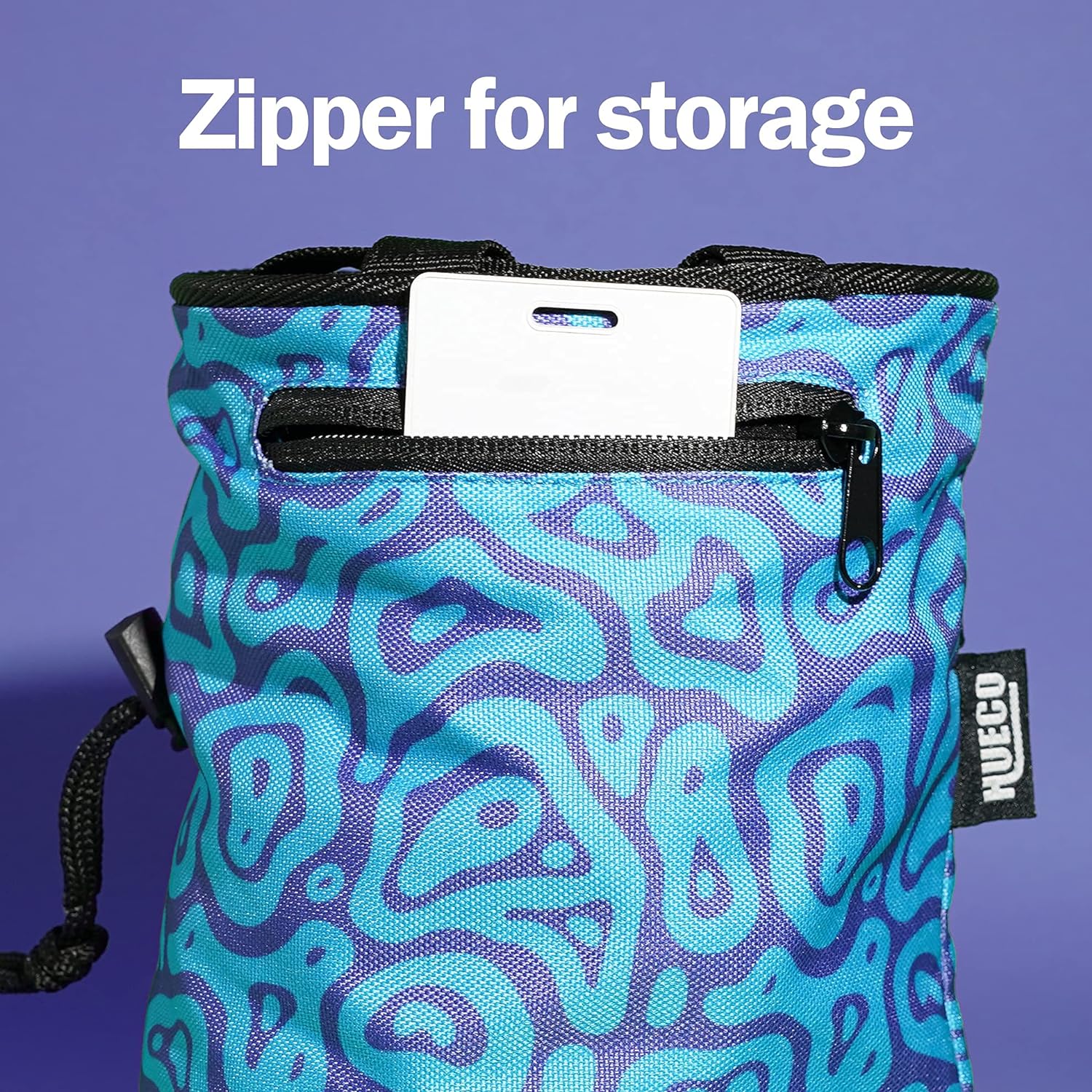 Hueco Chalk Bag with Belt and Zipper Smartphone Pocket