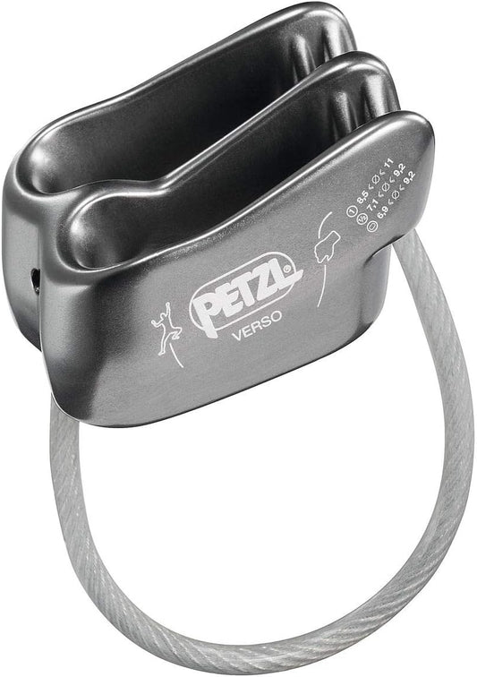 Petzl Verso Belay Device - One or Two Rope Strands